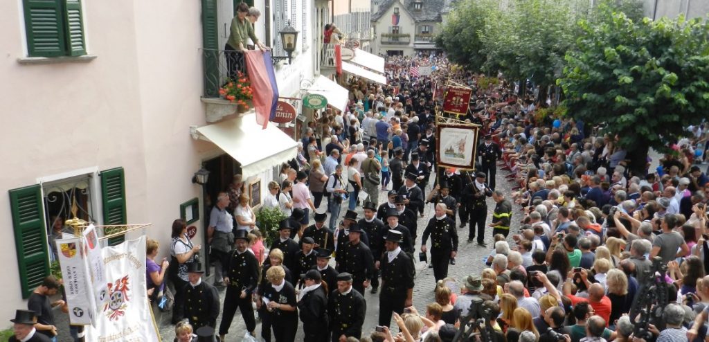 Skorstensfejerfestival i Santa Maria Maggiore
